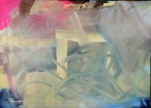 Abstract Painting "Blurred Energy "