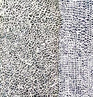 "Interwoven off White Paterns"